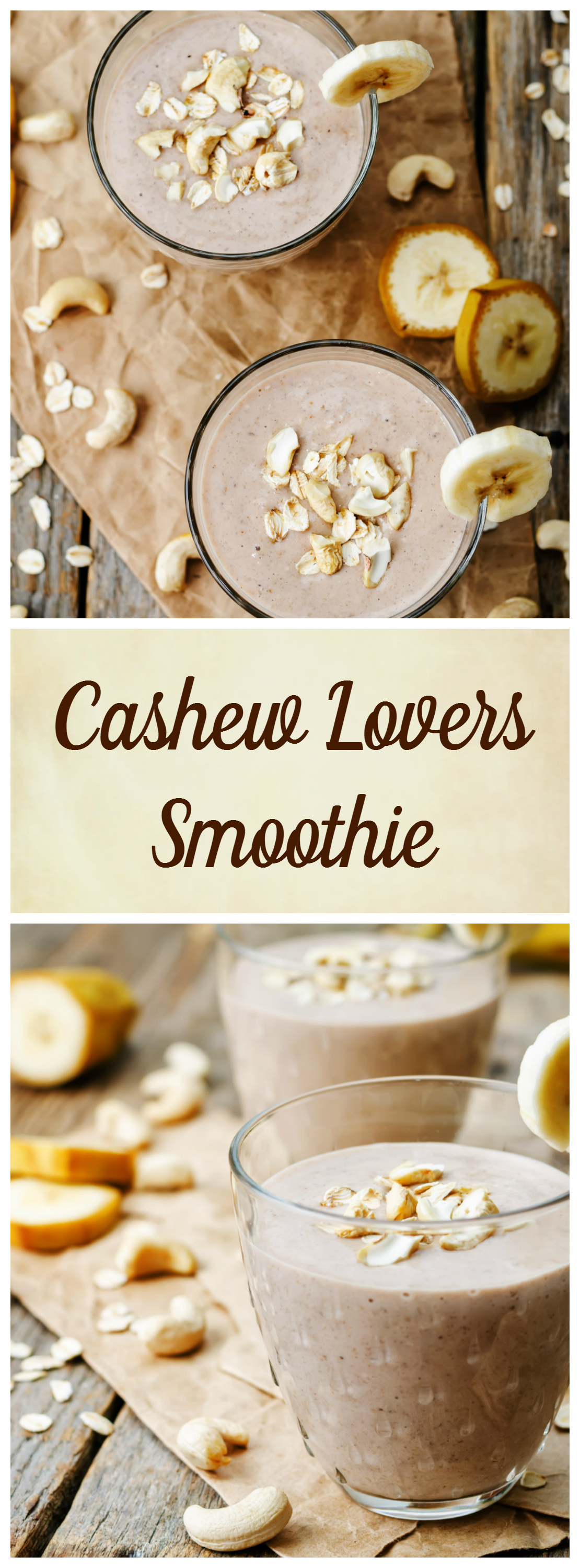 Creamy Cashew Lovers Smoothie